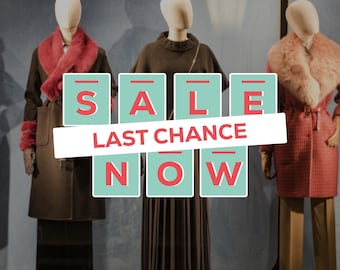 Last Chance Sale Shop Window Sign