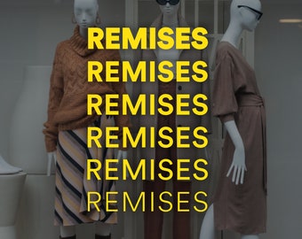 Remises - French Window Sale Decal