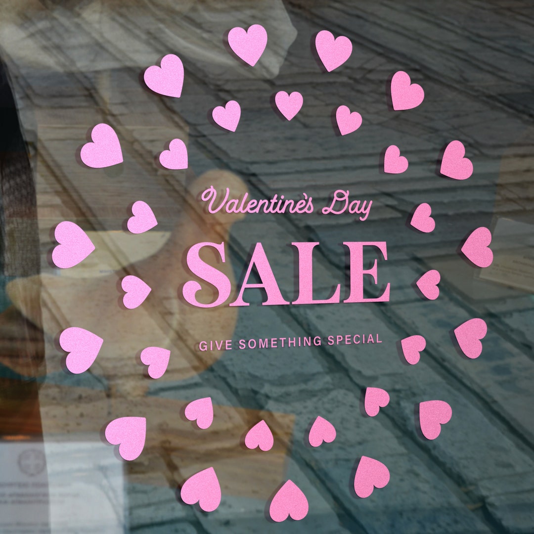 This Valentine's Give Something Special Window Decal Removable Vinyl ...