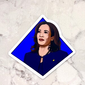 VP 3” Vinyl Sticker Kamala Harris Vice President Inspiring Woman