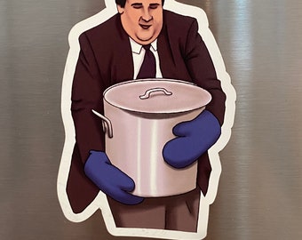 Kevin Malone Magnet The Office Chili Scene