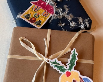 Christmas Gift Tags - Colorful & Whimsical