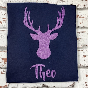 Personalised Adult Reindeer Name Tee - Adult Tee - Personalised T-shirt - Matching - Christmas - Xmas -Reindeer - Personalised Christmas