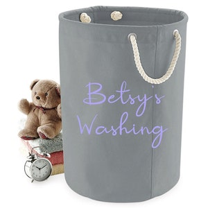 Personalised Name Storage Trug - Personalised Toy Bag - Storage Bag - Knitting Bag - Storage - Dog Toy Bag - Laundry - Trug - Storage Basket