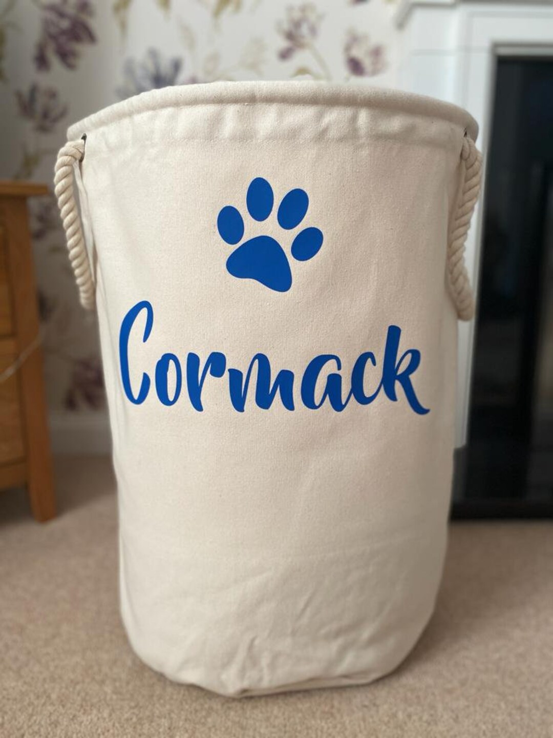 Dog Toy Storage Bag Personalised Toy Bag Boys Toy Bag Etsy