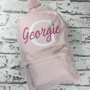 Personalised Kid's Mini Backpack, Small Backpack, Name Rucksack ...