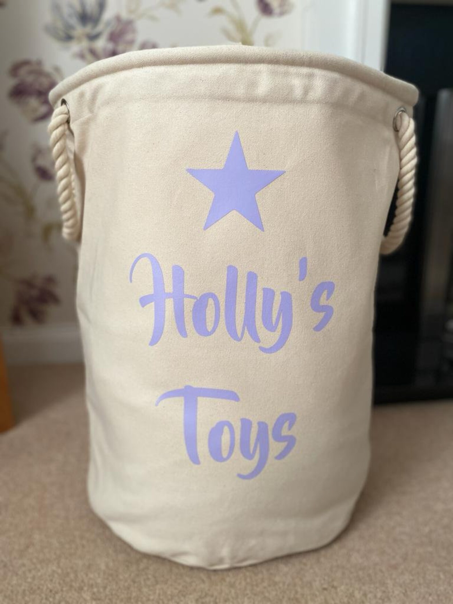 Children's Storage Bag Toy Storage Personalised Toy Etsy UK