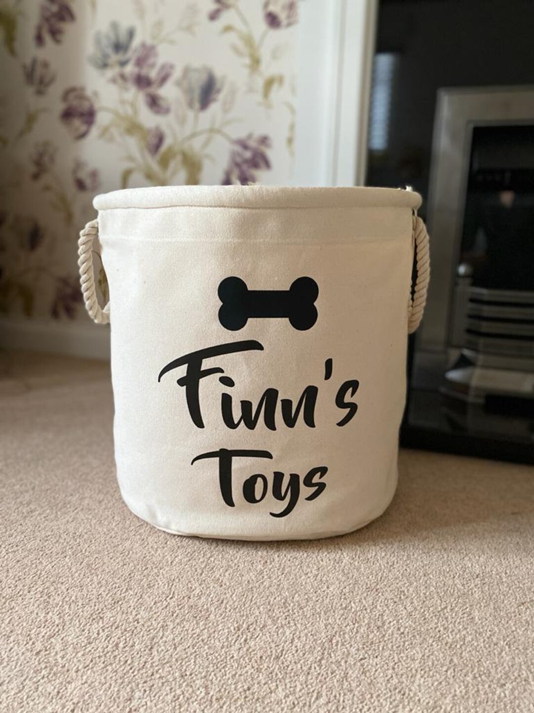 Dog Toy Storage Bag Personalised Toy Bag Boys Toy Bag Etsy UK