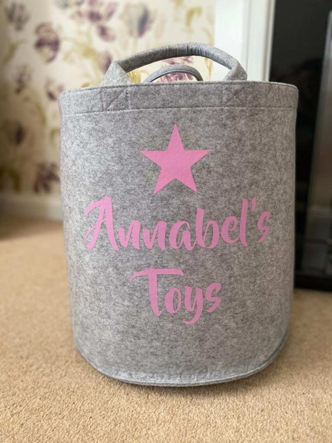 Personalised Toy Storage Laundry Bag Storage Bag Etsy