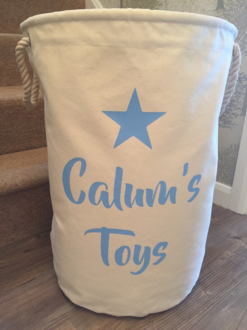 Children's Storage Bag Toy Storage Personalised Toy Etsy UK