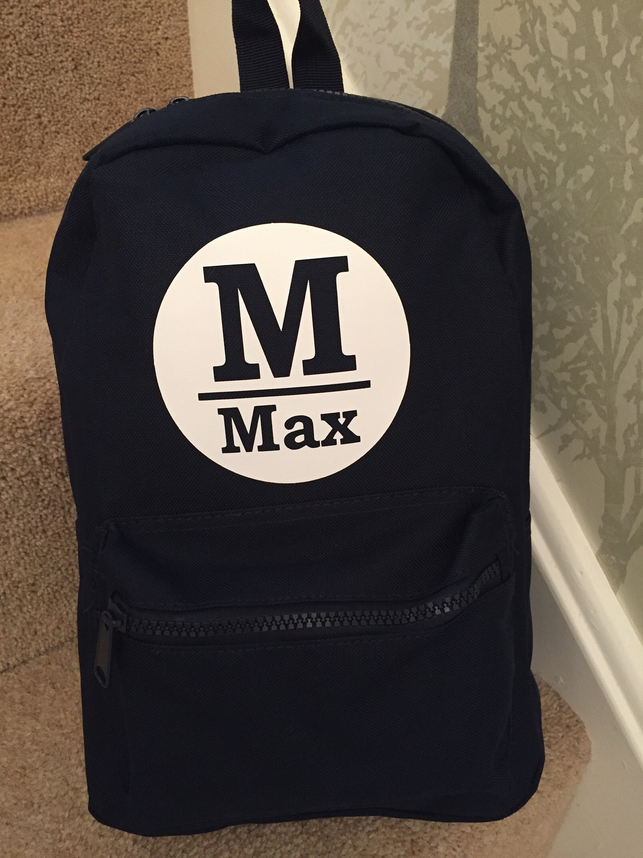 mini initial backpack