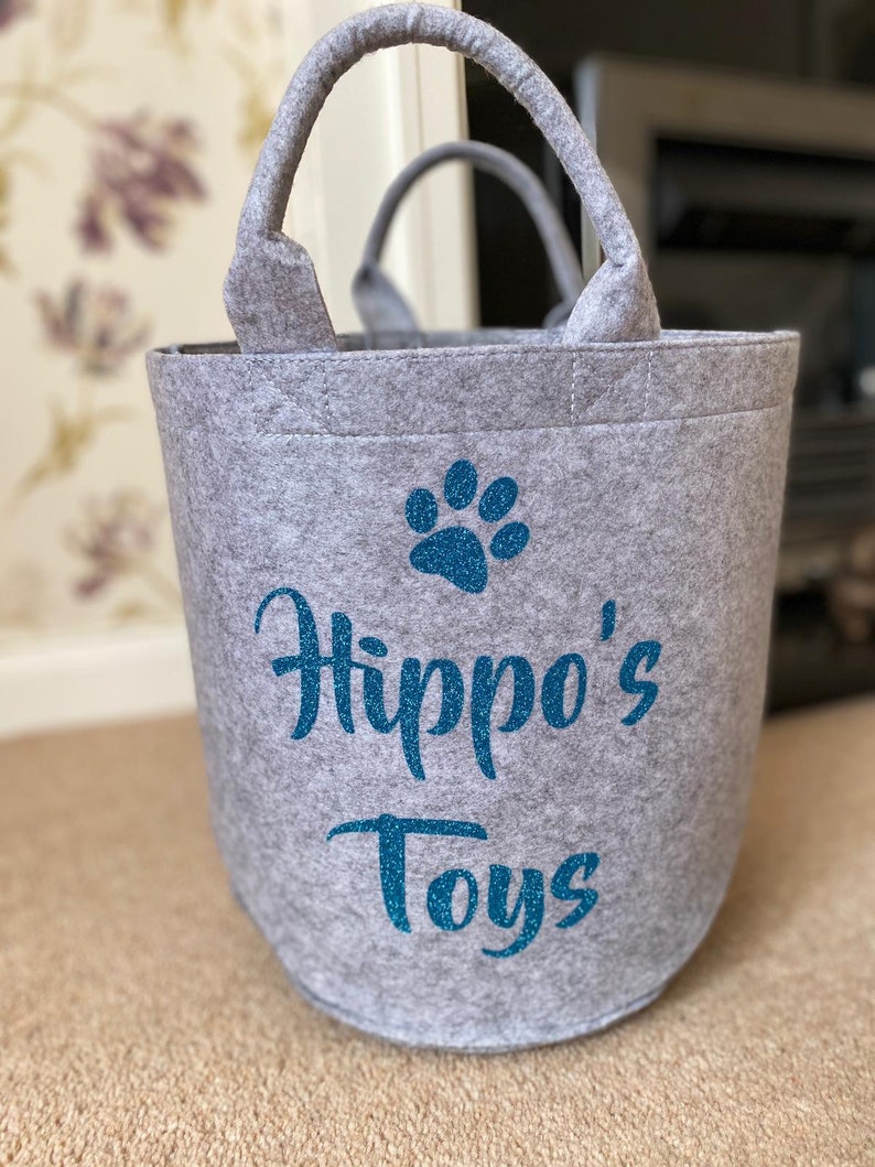 Personalised Dog Toy Storage Laundry Bag Storage Bag Etsy UK