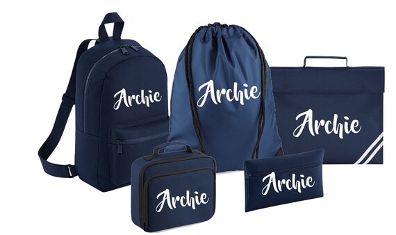 personalised mini backpack