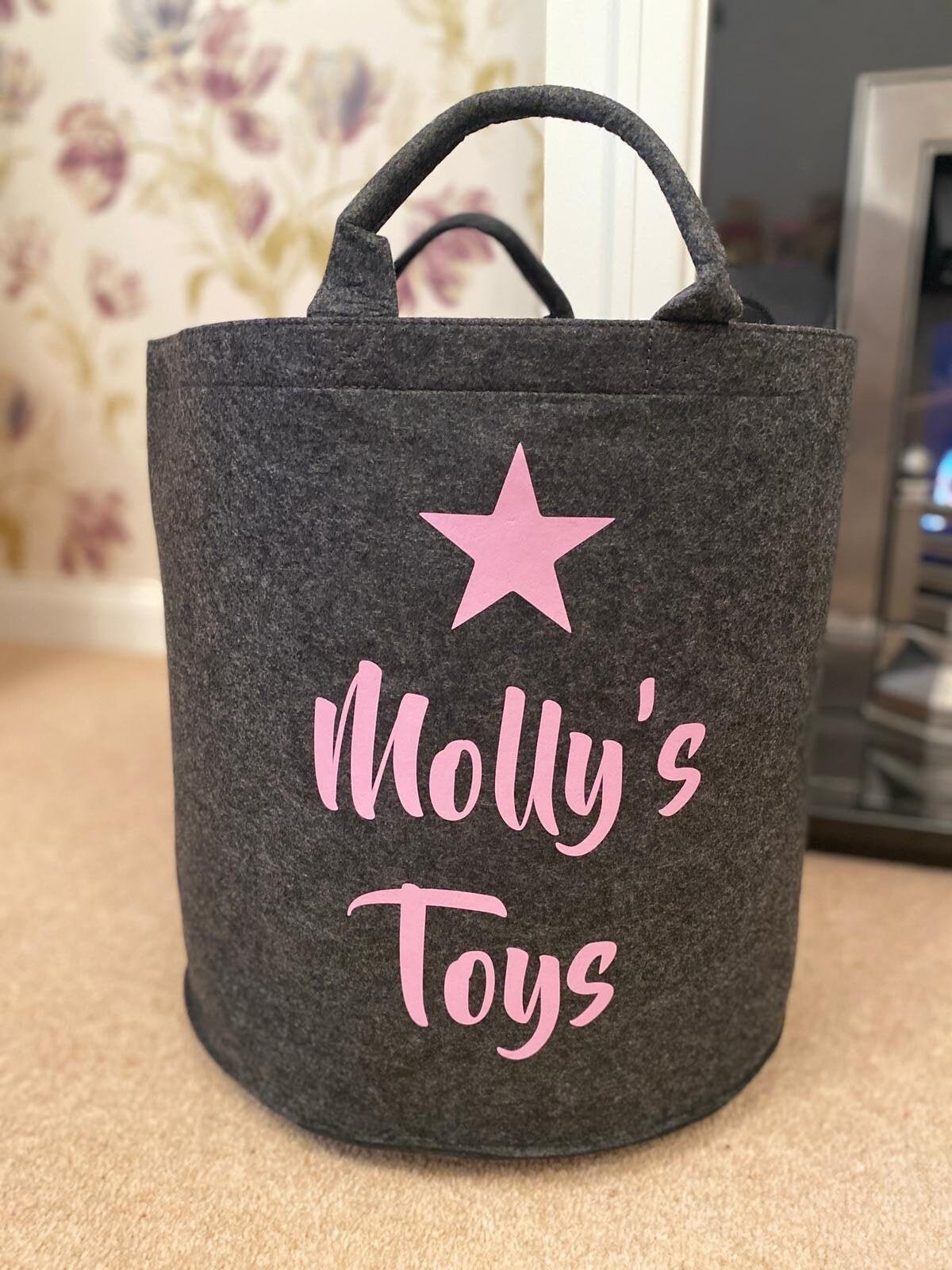 Personalised Toy Storage Laundry Bag Storage Bag Etsy