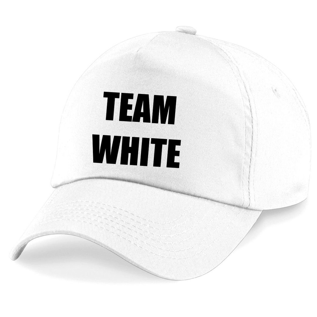 Personalised Netball Team White Cap Netball Official Etsy