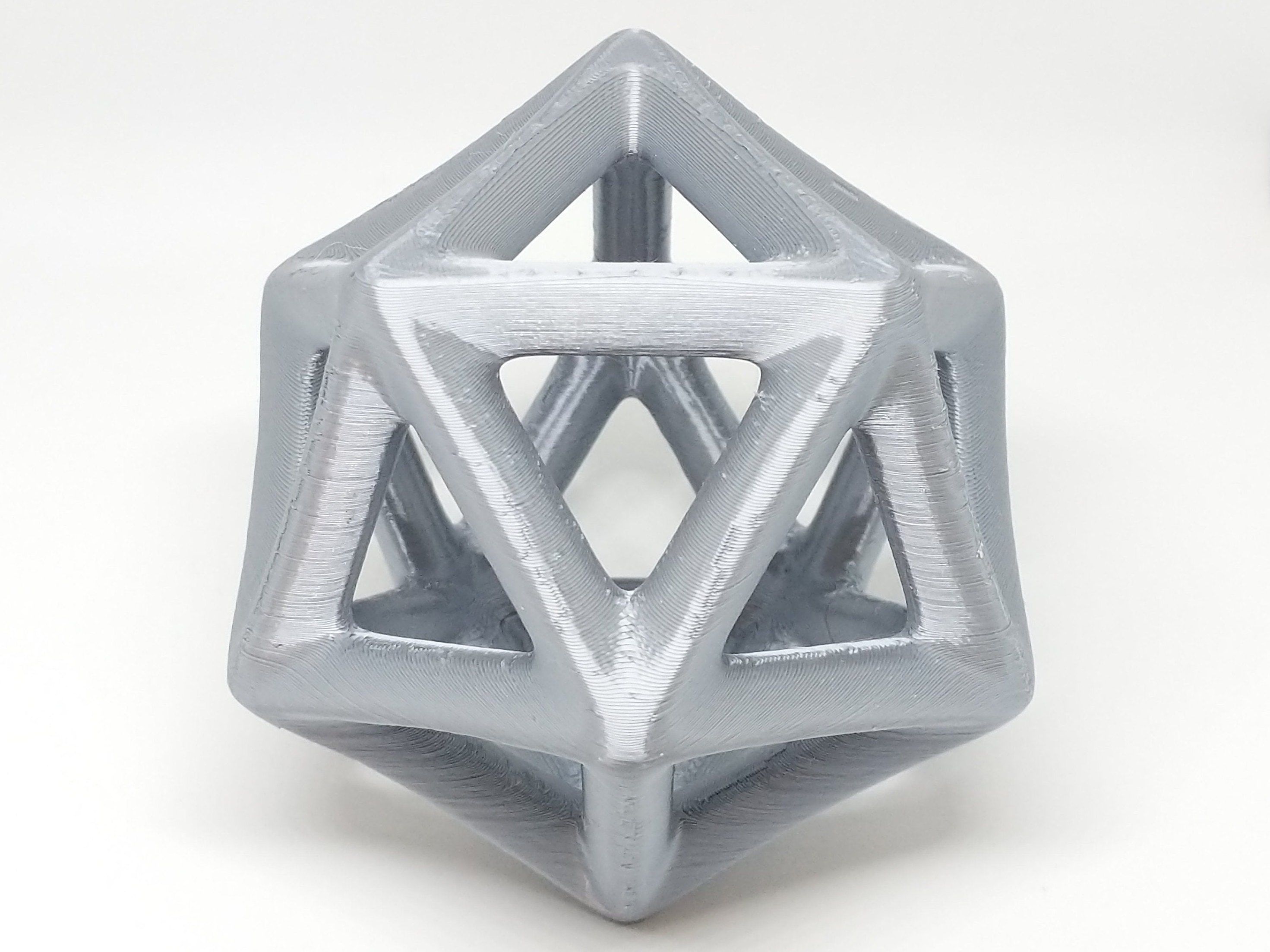 Five Platonic Solids 3D Prints - Set of 5 Geometric Models - Made to ...