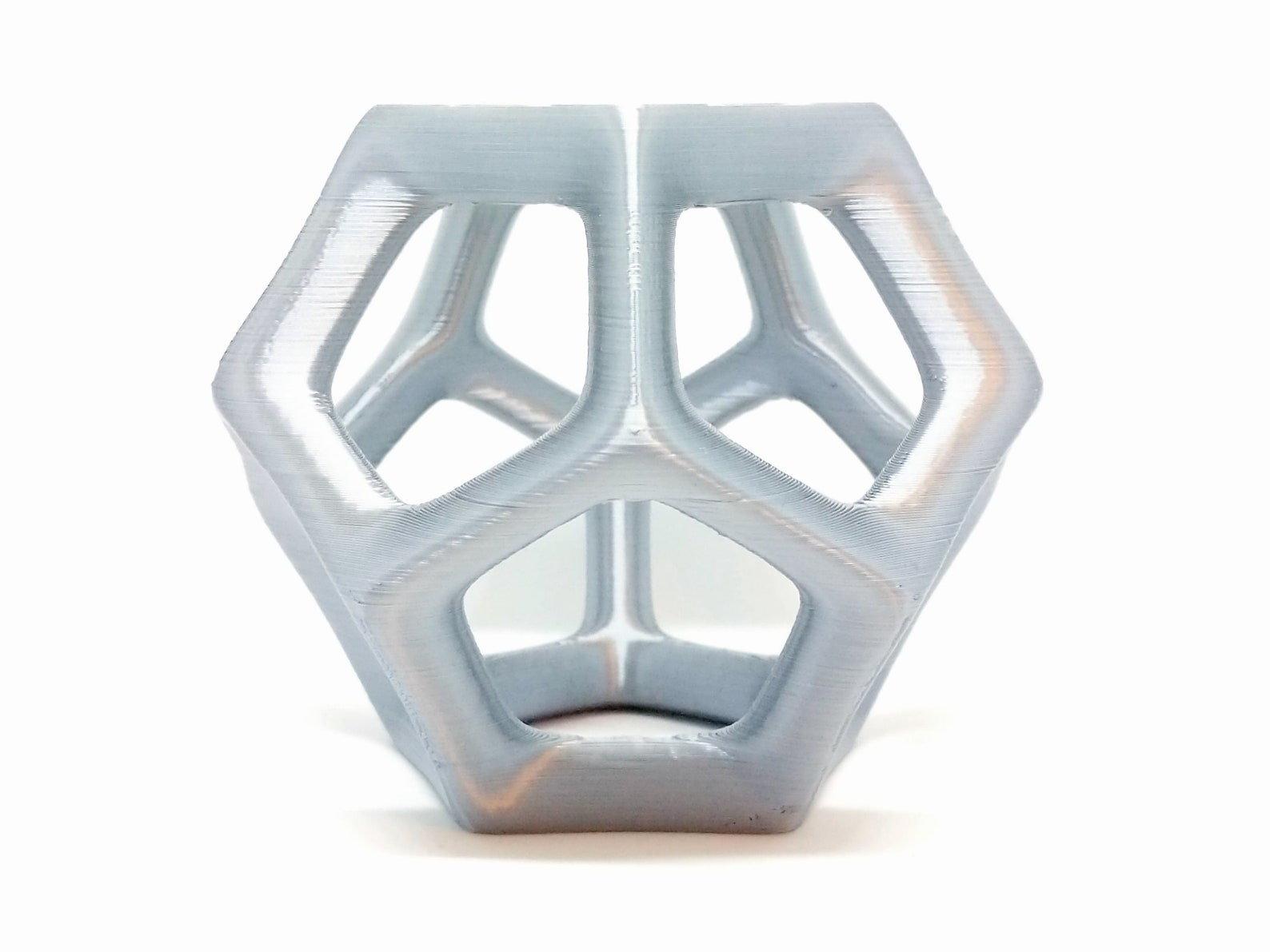 Dodecahedron 3D Printed Geometric Model Multiple Sizes & - Etsy