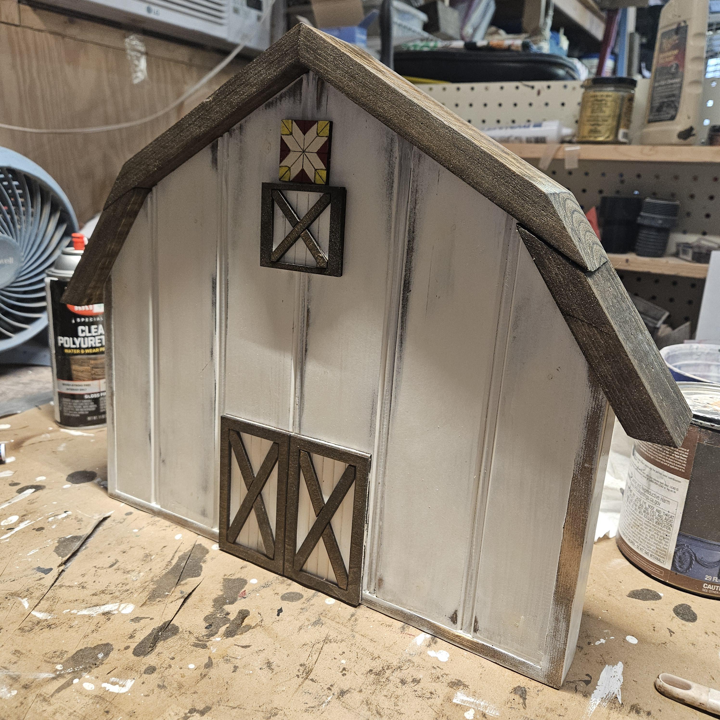 Mini Rustic Farmhouse Barn - Etsy