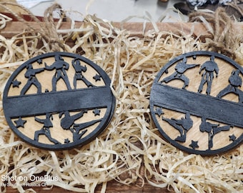 Adorno de taekwondo/karate