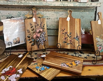 Tablas de cortar florales