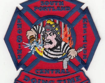 Maine South Portland Engine 8 Rescue 1 Fire Dept Patch