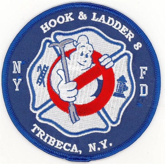 New York City Hook and Ladder 8 Tribeca Ghostbusters Patch Etsy