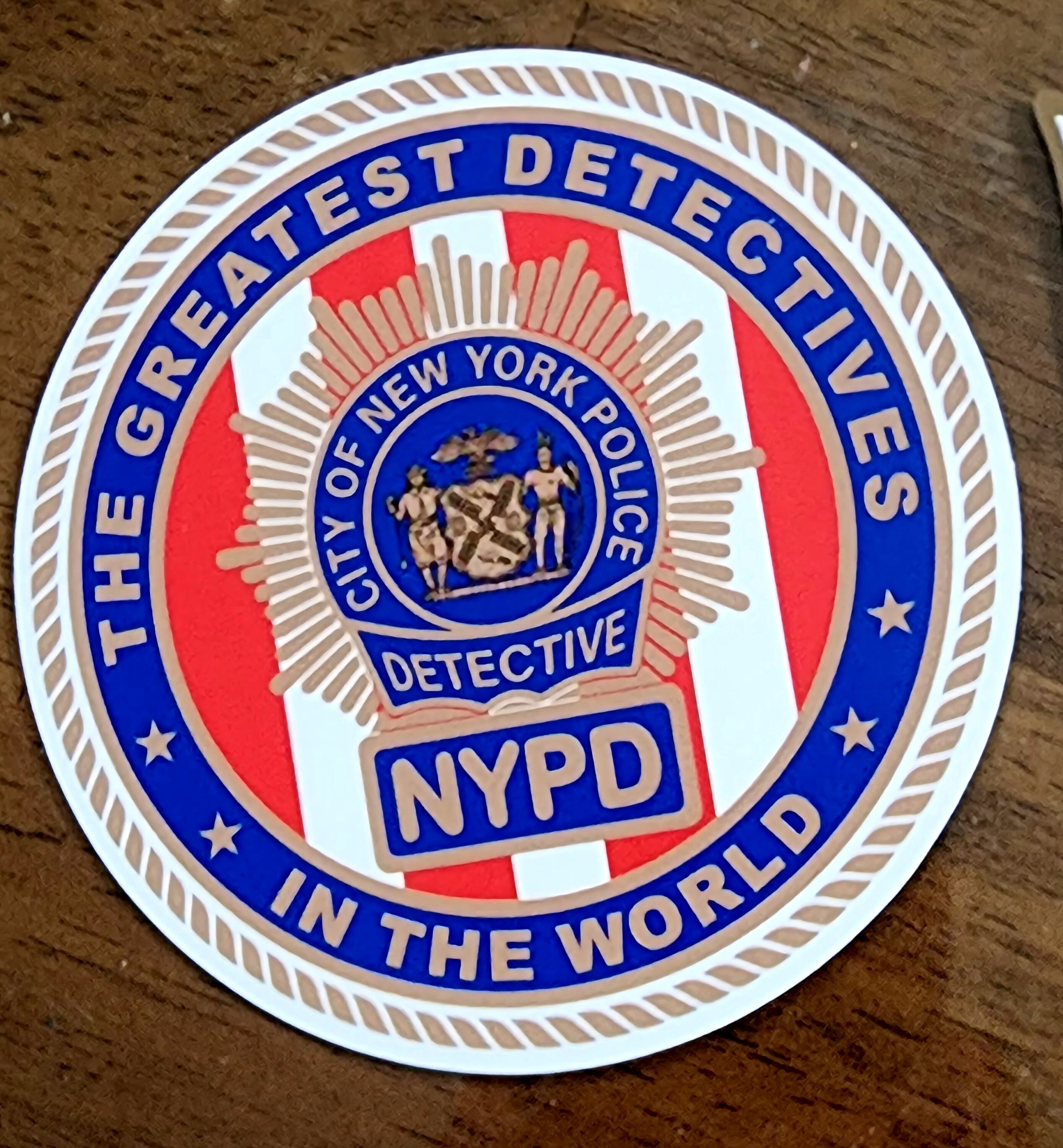Perfect Fit Badge Holder Perfect Fit NYPD Detective Badge Wallet