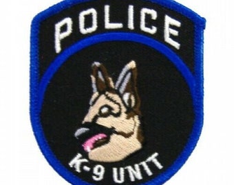 Canine Police Dog K9 K-9 Animal Lover Unit (3")