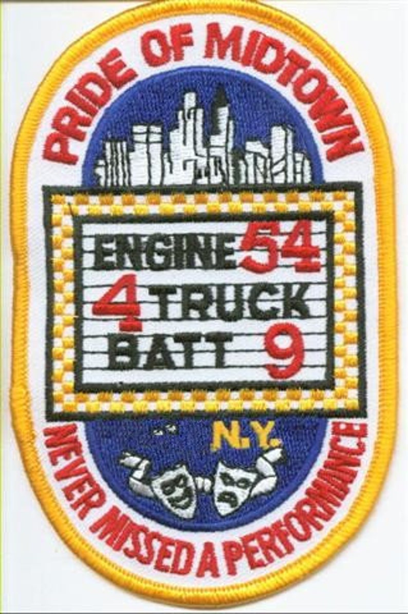 New York City Fire Department Engine 54 Truck 4 Battalion 9 Etsy