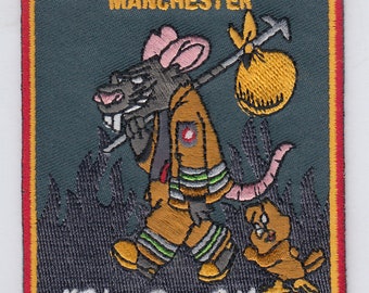 Connecticut Fire Dept Manchester Squad Guys Patch