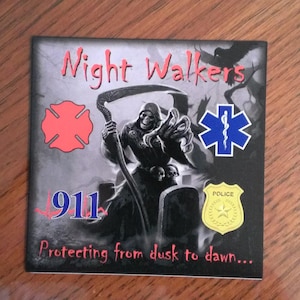 EMS Rescue Paramedic Defeating Death Patch