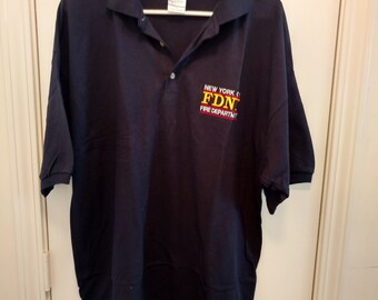 Fire Dept Golf Polo - Etsy