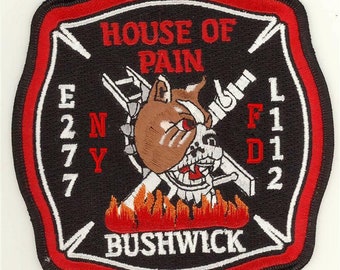 New York City Fire Dept Engine 277 Ladder 112 House of Pain Bushwick Patch