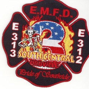 California South Central Oroville Engine 312 313 Southside Patch