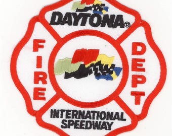 Florida Daytona International Speedway Fire Department Patch