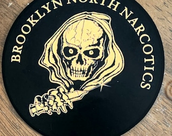 NYC Police Brooklyn North Narcotics Decal 4"