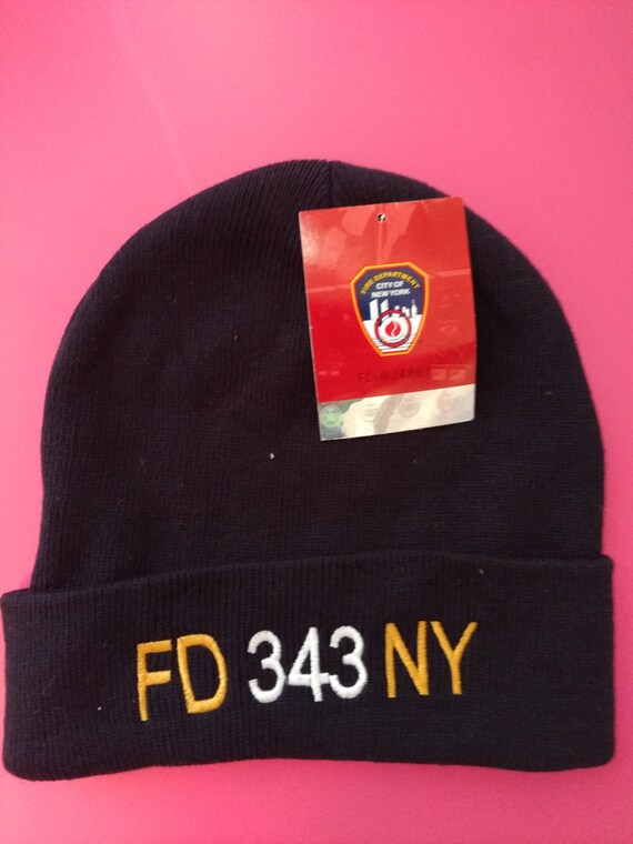 New York City FDNY NY 343 Embroidered 