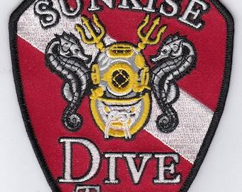 Florida Sunrise Fire Department Dive Team (4.5")