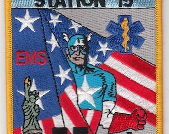 New York City Fire Department Station 15 EMS Captain America Emergency Medical Services Bronx Patch