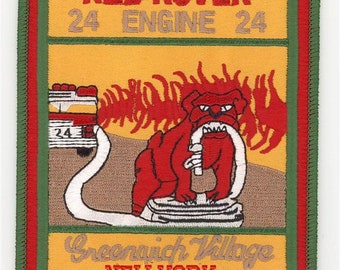 New York City Fire Department Engine 24 Red Rover Greenwich Village Patch