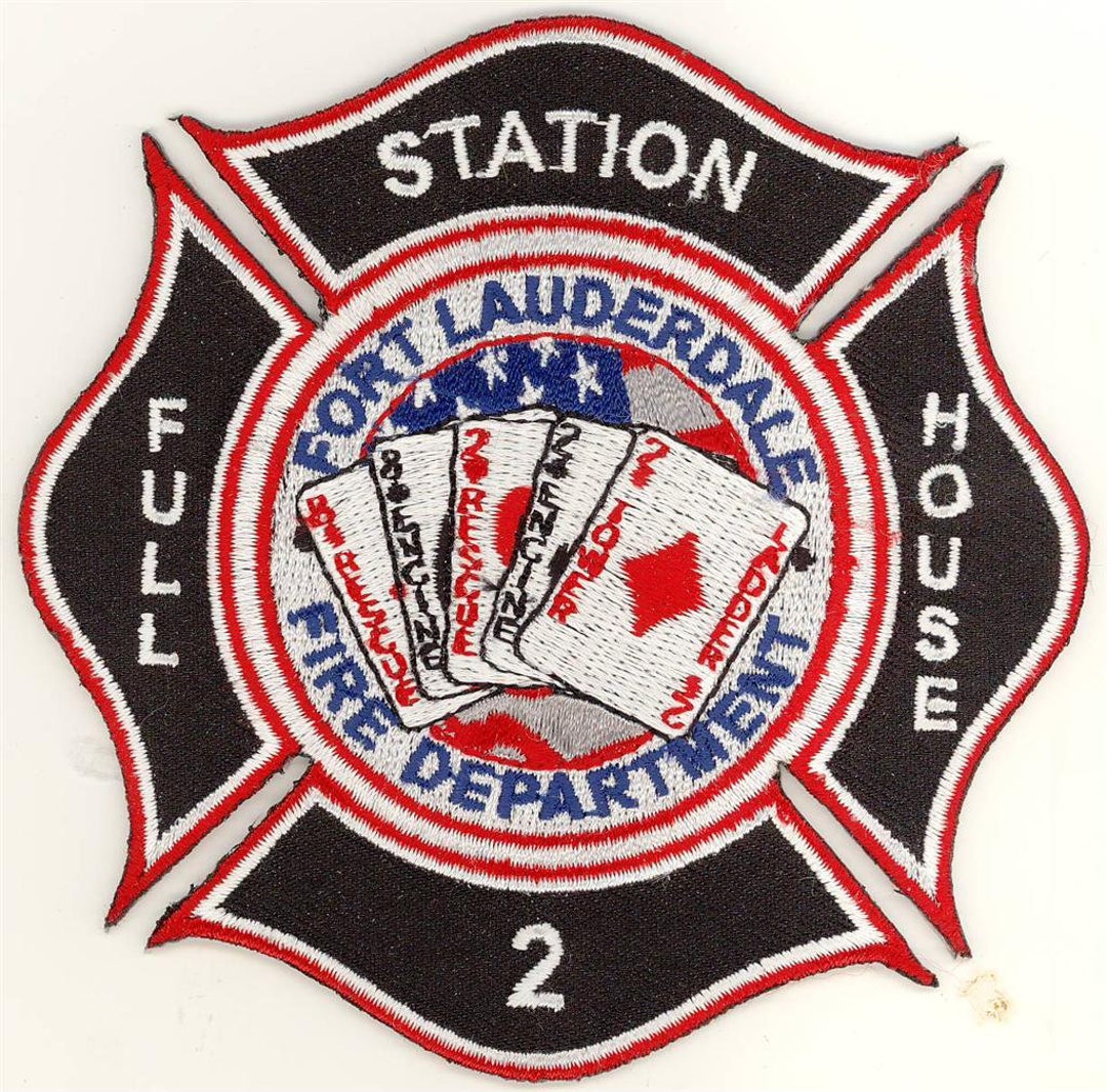 Florida Fort Ft Lauderdale Fire Dept Station 2 Full House Etsy