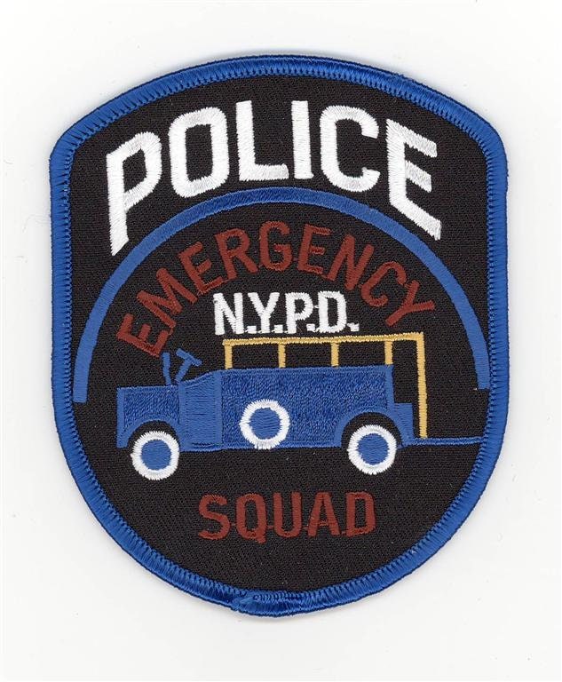 NYPD Evidence Collection Team Complete Back - Front - Tabs