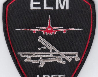 New York Fire Dept Elmira Corning Regional Airport ARFF ELM Patch (4")