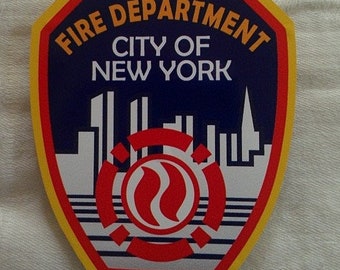 City of New York NY Fire Department Decal (4")