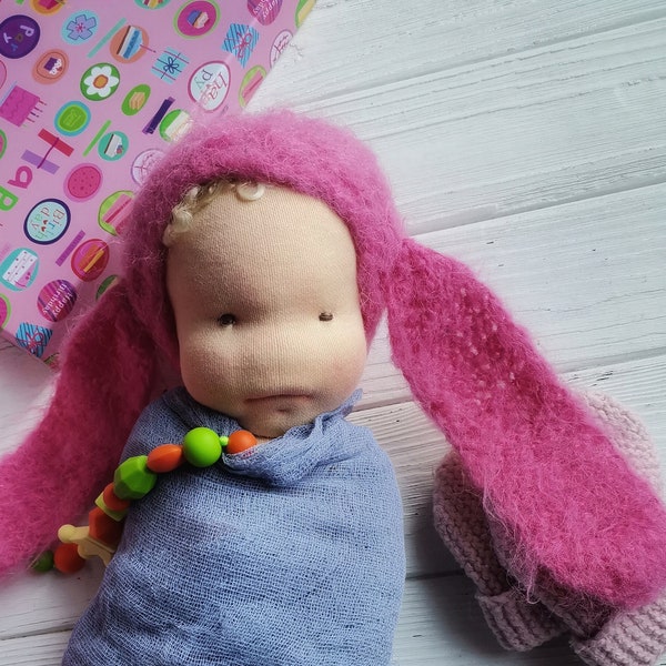 Waldorf baby doll 16 inches Blanket doll