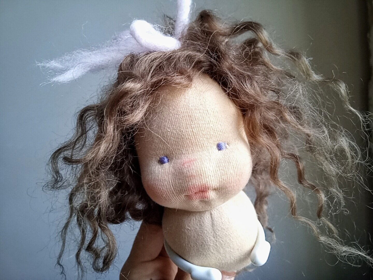 Wig for Waldorf doll . Doll kit Etsy