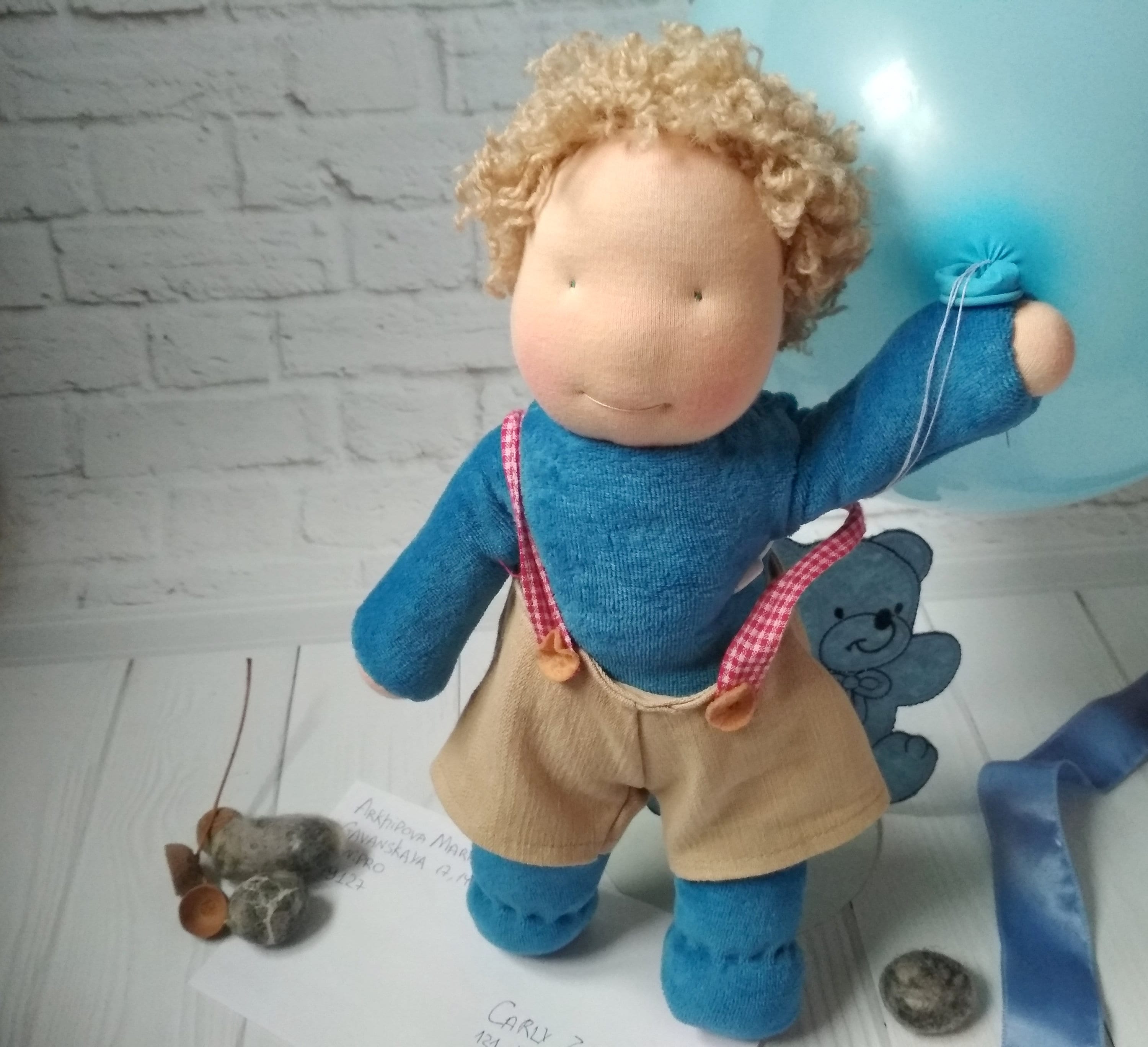 waldorf cuddle doll