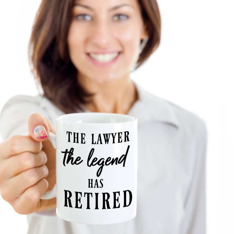 Retirement Gifts for Lawyers Lawyer Retirement Mug Lawyer Etsy
