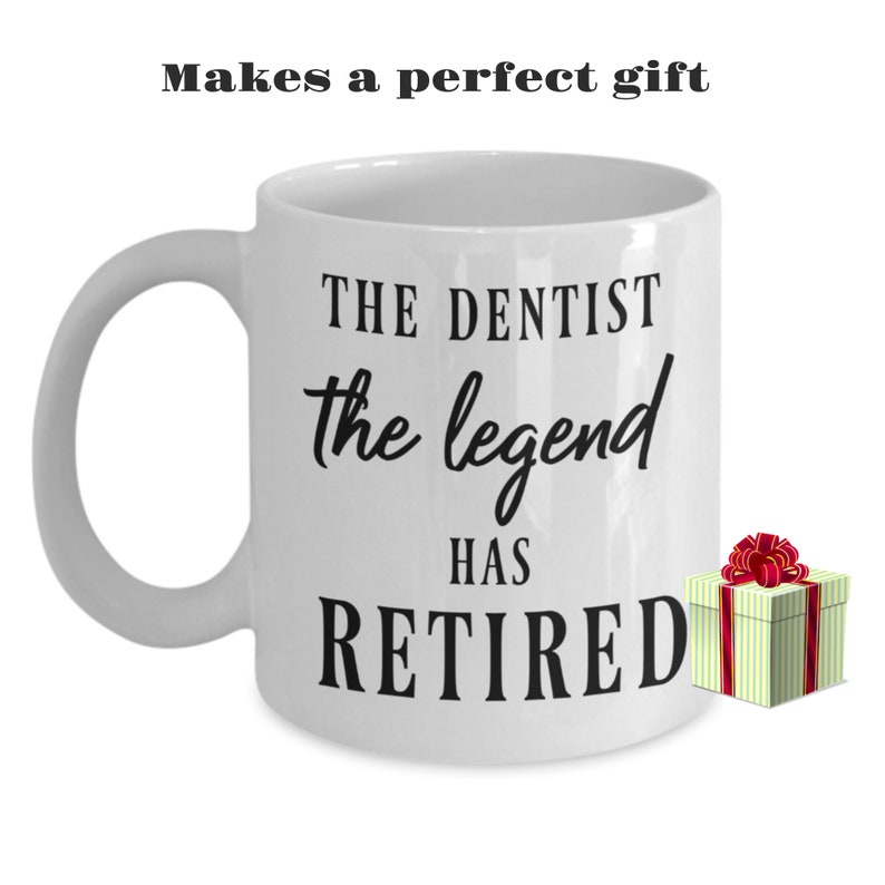 Retirement Gifts for Dentist Dentist Retirement Mug Etsy