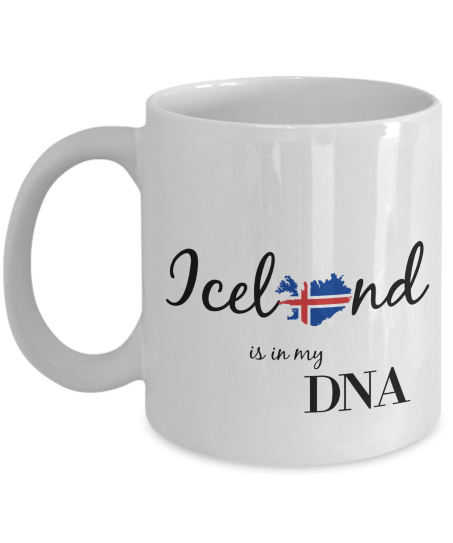 Iceland Gifts Icelandic Gifts Iceland Mug Iceland DNA Etsy